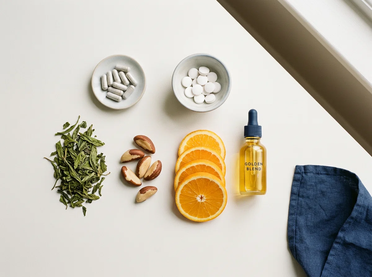 Naturliga ingredienser - vitaminer och mineraler för daglig energi i Alpha Drive